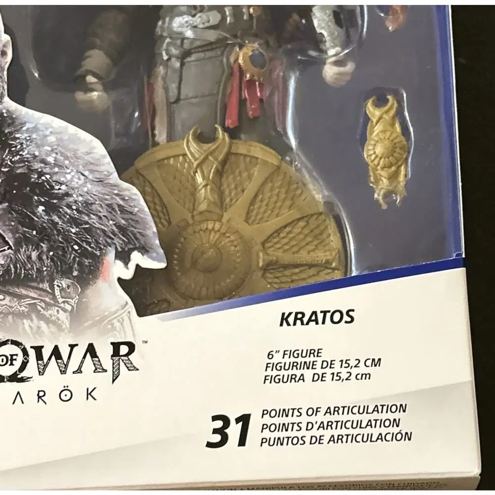 Kratos God of War Ragnarok Figure Sony PlayStation New & Factory Sealed